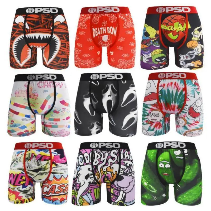 Men's panties Boxers man Underwear man Mens boxer  underwear sexy panties psd men's boxer underwear