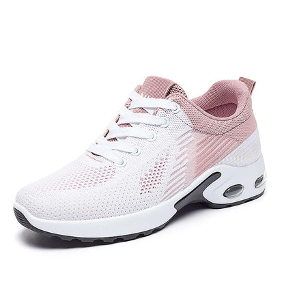 Airy Lace-Up Running Shoes for Women