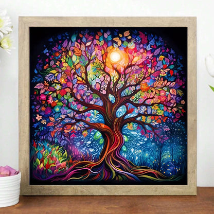 Colorful Tree DIY Diamond Painting Set