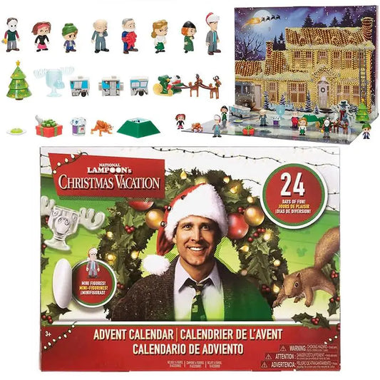 2024 Christmas Vacation Advent Calendar Gifts Christmas Vacation Figures Accessories Christmas Countdown Calendar Gift