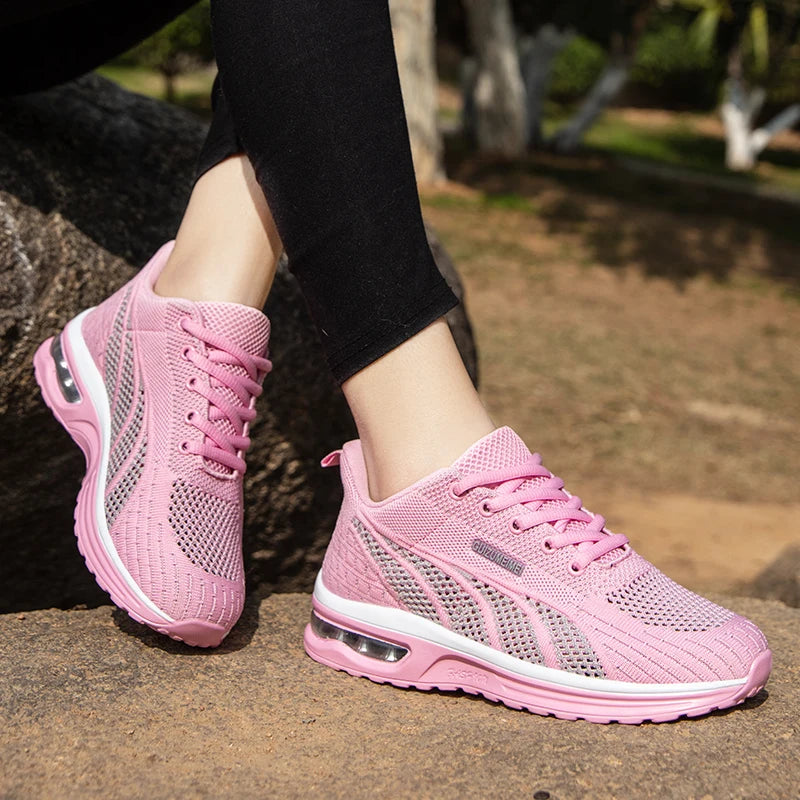 Women’s Breathable Running Shoes - Outdoor Sneakers