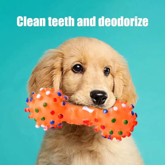 1PC Dog Chew Toy Natural Rubber Safety and Environmental Protection Flexible Bite Resistance Clean Teeth