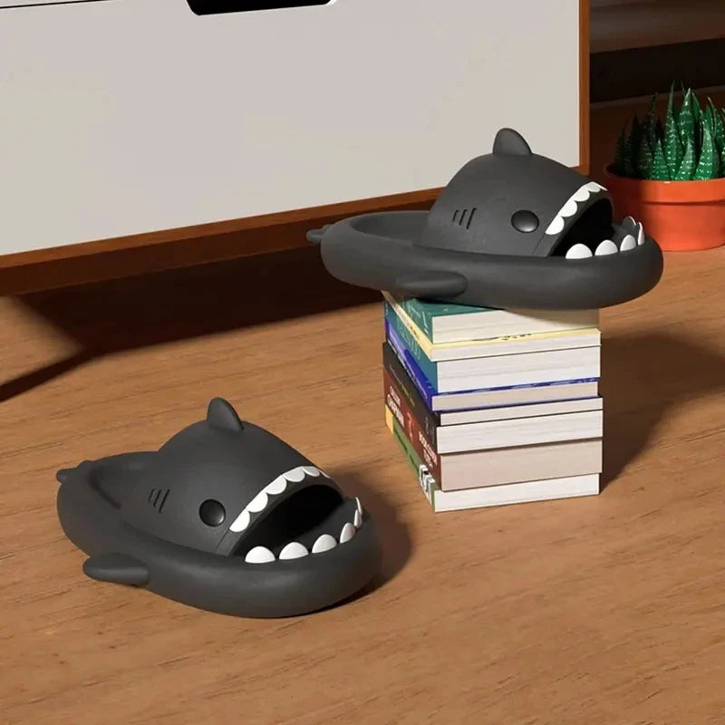 Cute Summer Shark Slippers for Men, Women & Kids