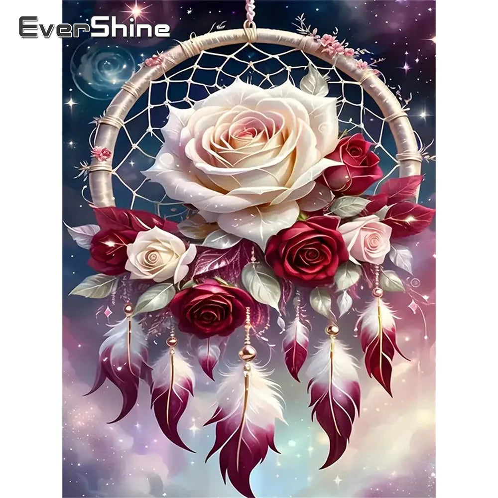 Evershine Diamond Embroidery Dream Catcher Rhinestone Art