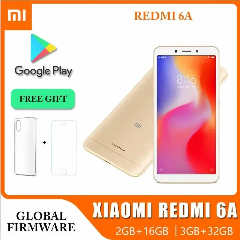 Original Xiaomi Redmi 6A Unlocked Smartphone 3GB 32GB