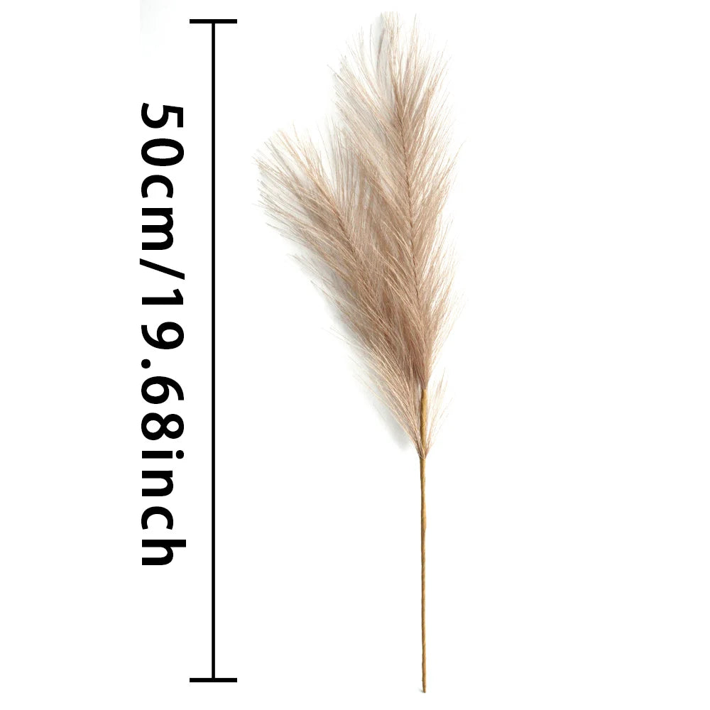 6PCS Playful Artificial Pampas Grass Floral Decor