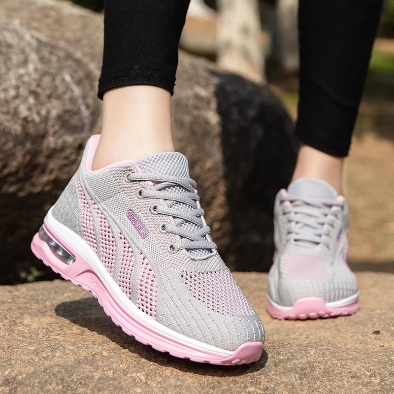 Women’s Breathable Running Shoes - Outdoor Sneakers