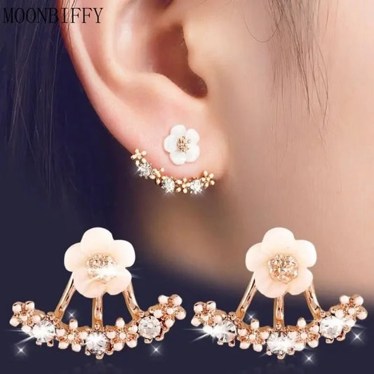 Luxury Fashion Women Daisy Earrings Women for Earrings Delicate Women Flower Earrings Luxury Couple Engagement Gift