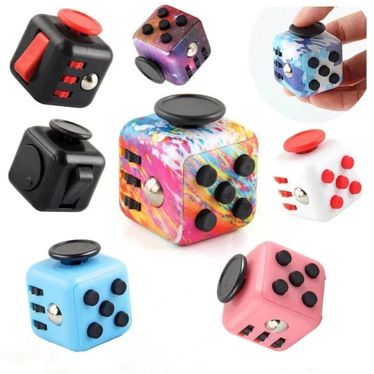 fidget toys Anti Stress Cubes Rainbow Fingertip Infinity Magic Cubo Infinito Square Sensory Toys Decompression