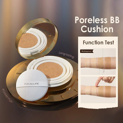 FOCALLURE Waterproof Matte Air Cushion BB＆CC Cream