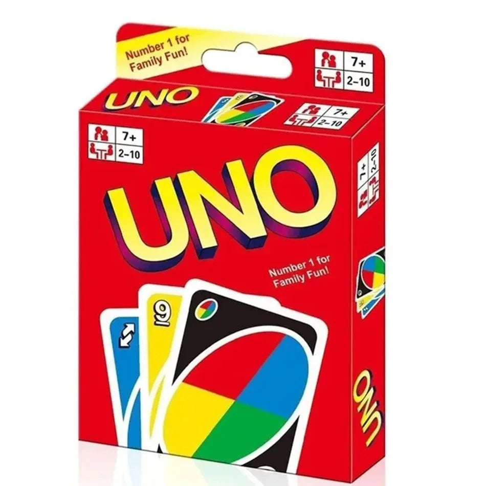 Uno Game Board Games UNO Cards Table Family Party Entertainment UNO Games Card Toys Children Birthday Christmas