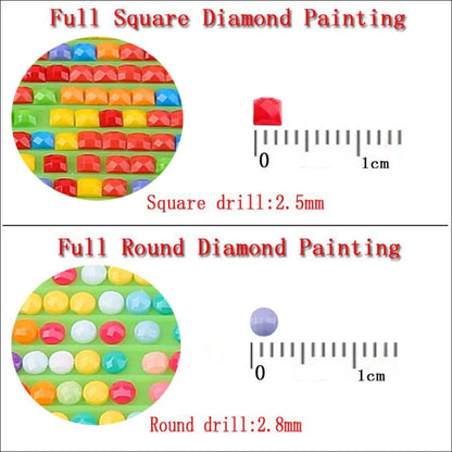 5D Diamond Painting Forest Hedgehogs Famliy Full Square Round Drill Mosaic Embroidery Diy Animal Cross Stitch Handmade Home Art