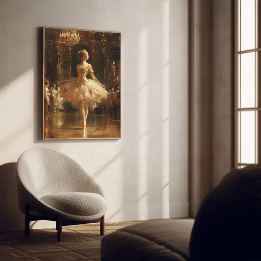 Ballet Dancer Diamond Painting Kit - 5D Ballerina Art