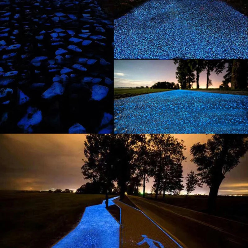 Luminous Glow in the Dark Pebbles - 1000-3000 Pcs