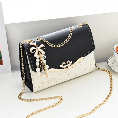 Trendy Sequin Messenger Bag for Women