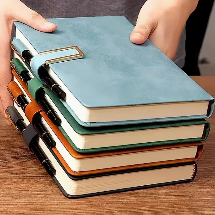 A5 Retro Soft Leather Notebook - 200/360 Pages