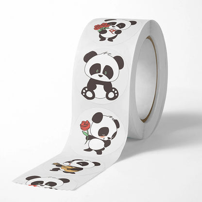 Panda Cute Cartoon Stickers - 100-500pcs Reward & Decoration