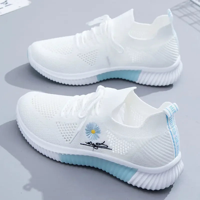 Women's Summer Breathable Running Shoes - Casual Sneakers