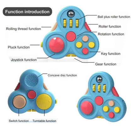 Rotating Magic Bean  Adult Antistress Fidget Toy Autism ADHD Stress Relief Fingertip Toys For Kids Fidget Pad