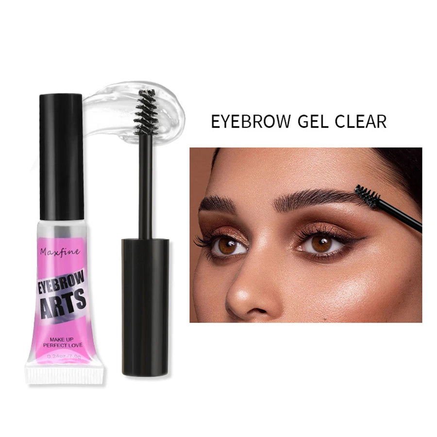 Eyebrow Shaping Gel Waterproof Natural Transparent Long Lasting Quick-drying 3D Wild Eyebrow Glue Professional Makeup Cosmetic