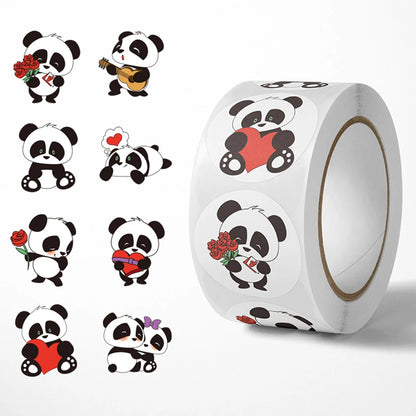 Panda Cute Cartoon Stickers - 100-500pcs Reward & Decoration