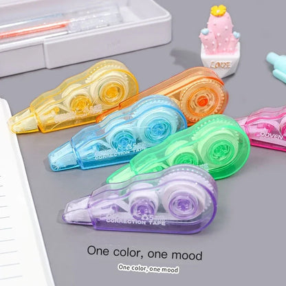 6Pcs/pack Correction Tapes Promotional Gift South Korea Stationery Cute Girl Portable Mini Tape Set School Office Supply