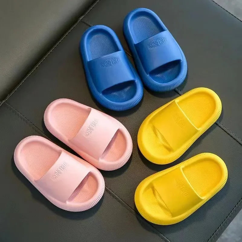 Playful Summer Kids Slippers - Breathable & Non-Slip