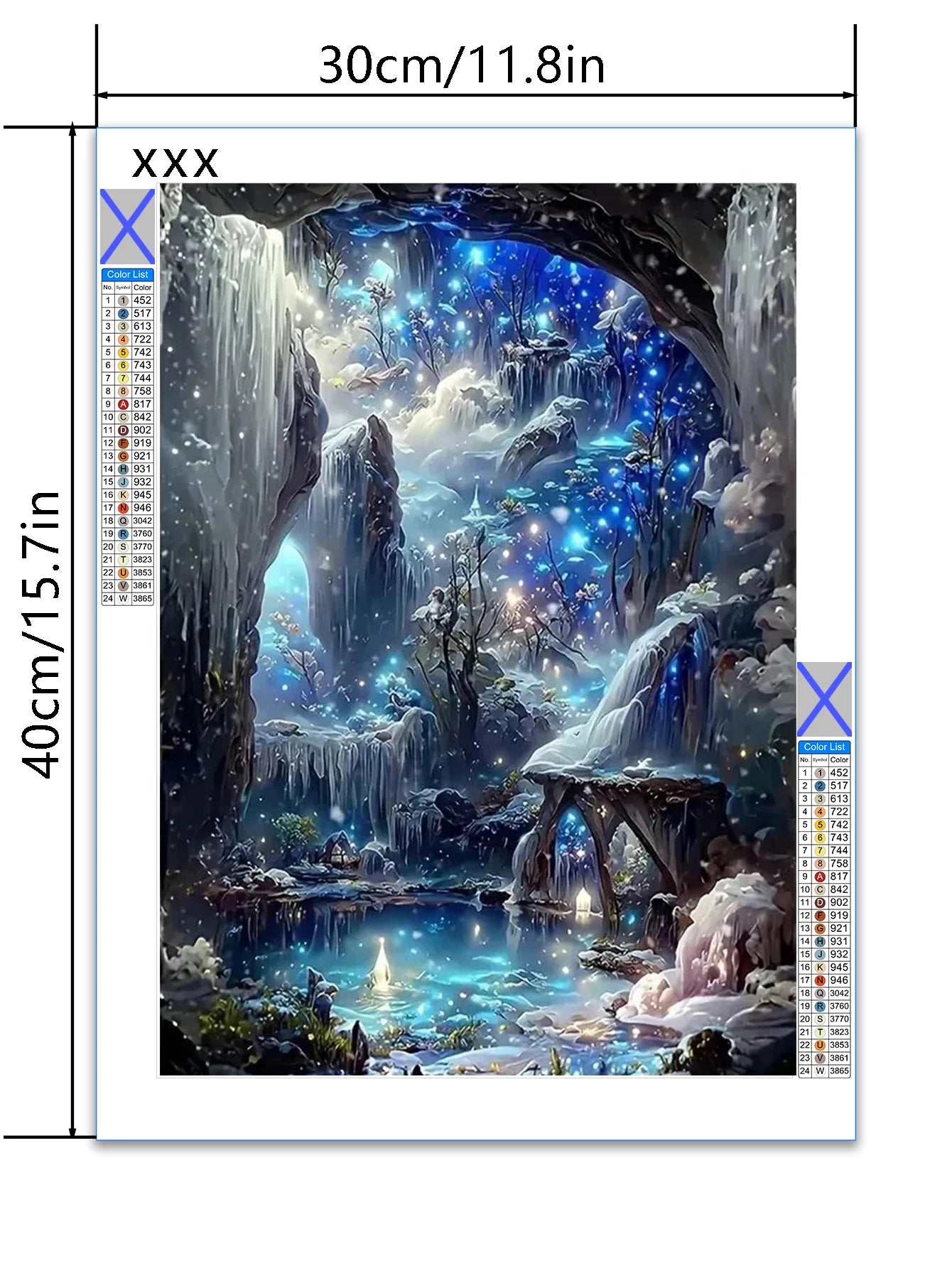 Starry Falls DIY Diamond Painting Kit