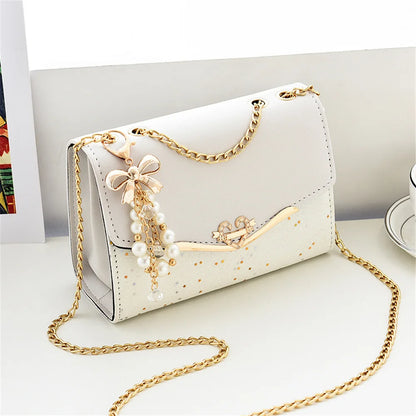 Trendy Sequin Messenger Bag for Women