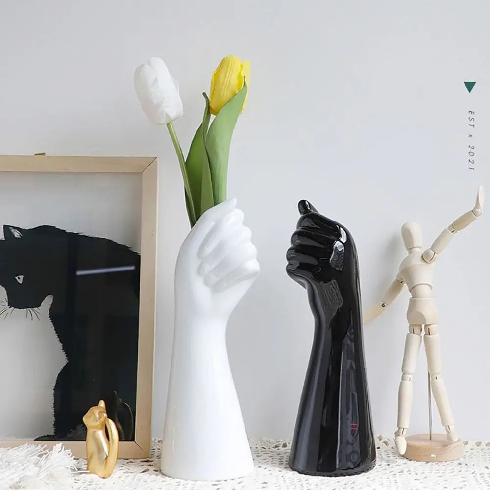 Playful Human Body Flower Vase - Aesthetic Home Decor