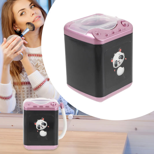 Mini Power Washer Makeup Brush Cleaning Machine Plastic Sponge Washing Cleaner Child Cleaners