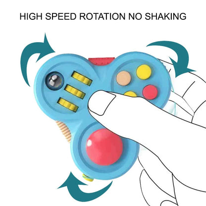 Rotating Magic Bean  Adult Antistress Fidget Toy Autism ADHD Stress Relief Fingertip Toys For Kids Fidget Pad