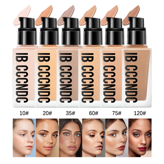 Flawless All Day Waterproof Concealer Foundation - 6 Colors