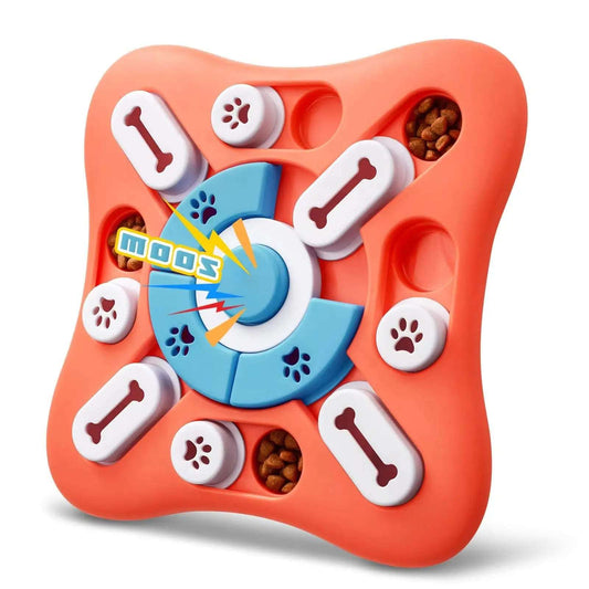 Puzzle Dog Toy Slow Feeder Leak Hide Seek Game Training Dog Intelligence Pet Puzzle Toy Puppy IQ Dispenser Anti Slip Pet Bowl