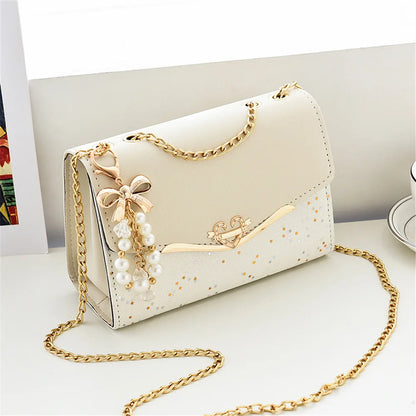 Trendy Sequin Messenger Bag for Women