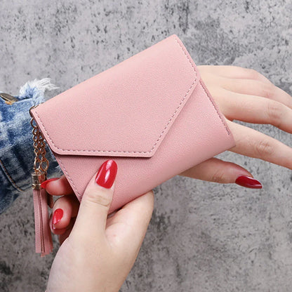 Chic Rose Gold Women's Wallet Clutch with RFID Protection