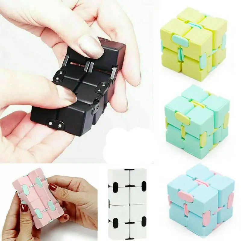 Infinity Cube Fidget Sensory Toy – Stress Relief Puzzle