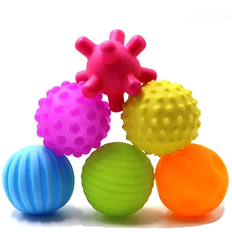 Sensory Balls for Babies - Textured Soft Montessori Toys