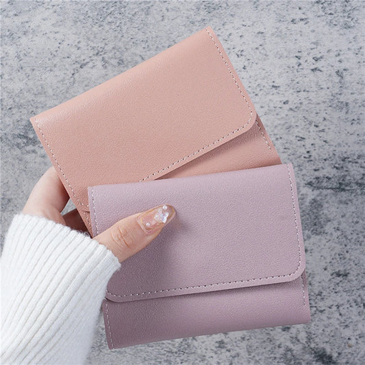 Cute PU Leather Wallet for Women - Small Coin Purse