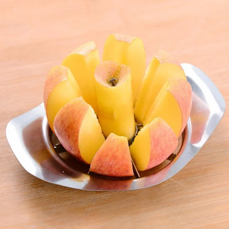 Stainless Steel Apple Cutter & Slicer - Kitchen Gadget