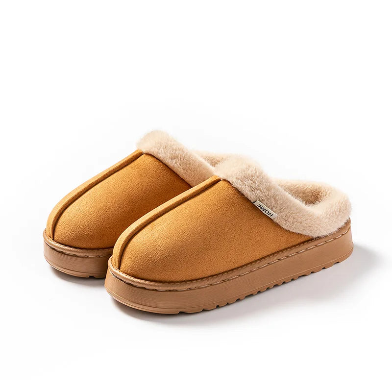 Cozy Fluffy Slippers for Women - Indoor Winter Comfort