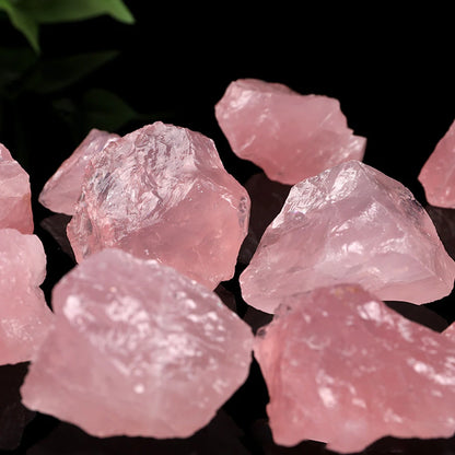 Natural Raw Rose Quartz Crystal Mineral Specimen