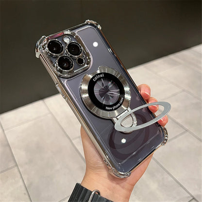 Magnetic Luxury Shockproof iPhone Case with Stand