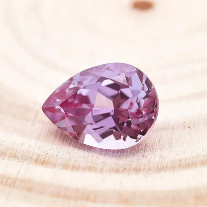 Lab Grown Alexandrite Pear Shape Charms Beads for Jewelry