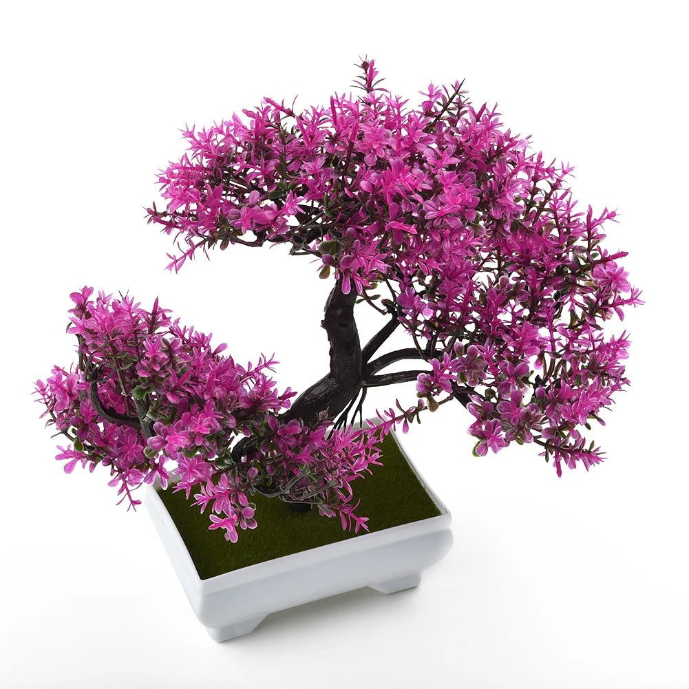 Charming Bonsai Artificial Plant in Stylish Pot