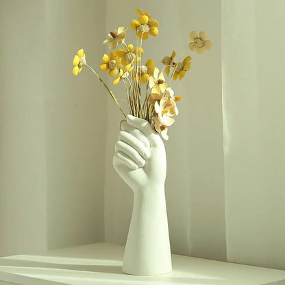 Playful Human Body Flower Vase - Aesthetic Home Decor