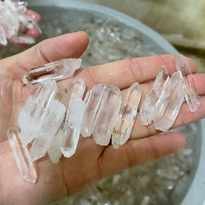 1000g Bulk Natural Clear Quartz Healing Crystal Point Wand