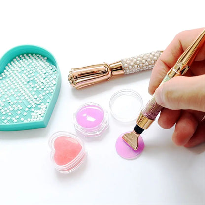 5D Diamond Painting Pen Kit - Glitter Drill Pens for DIY