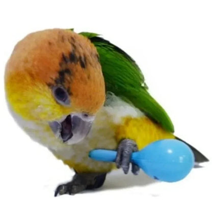 3PCS Parrot Rattle Sand Hammer Sand Ball Bird Bites Wisdom Interactive Training Toys Pet Accessories Bird Toys Juguetes