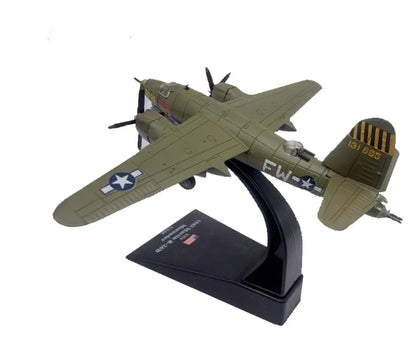 Classic 1:144b24b26 And 1:200b25 Bomber Alloy Aircraft Model Ornaments Simulation Collection Decoration